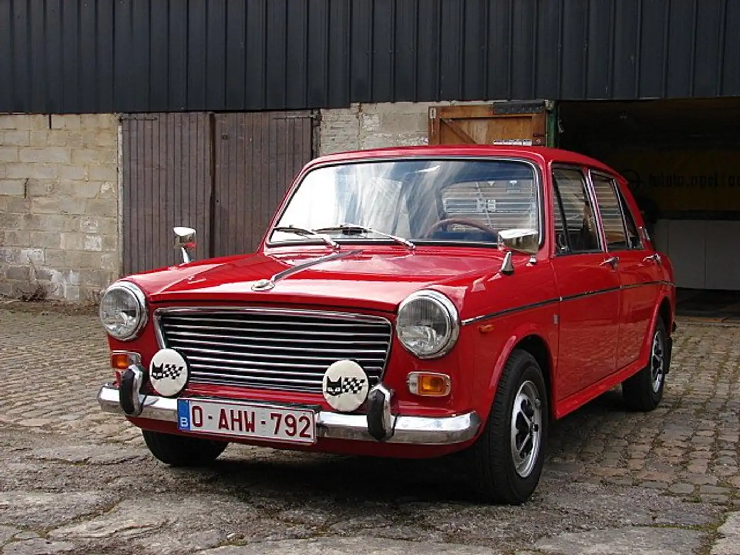 MINI 1000 morris 1100 Czerwony - 1