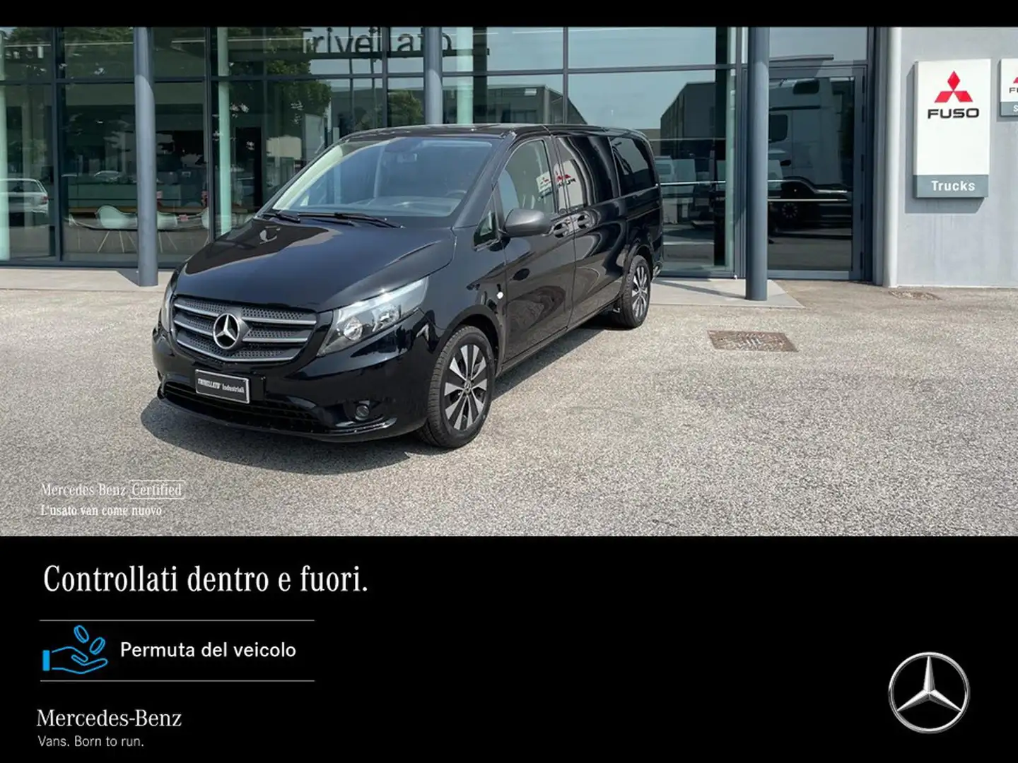 Mercedes-Benz Vito 114 cdi long mixto auto e6 Noir - 1