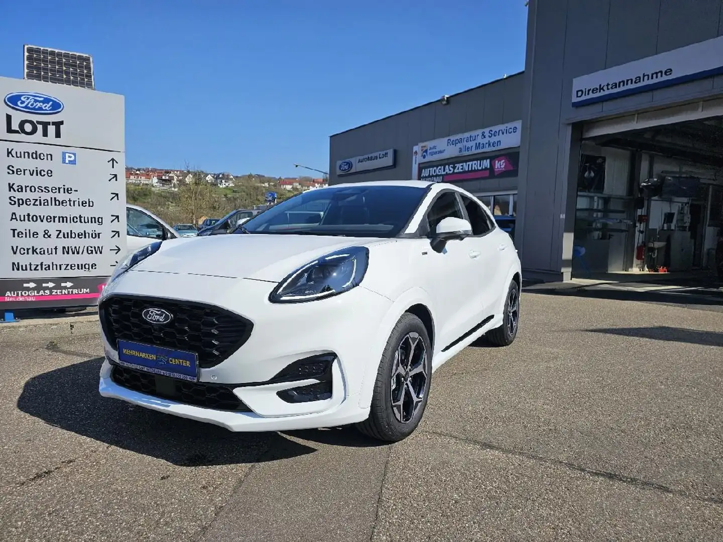 Ford Puma ST-Line *ACC*NAVI*360°KAM*LED*PDC*WINPAK* Blanc - 1