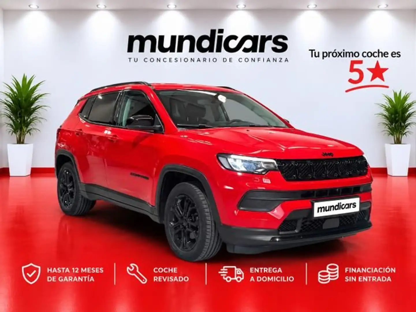 Jeep Compass 1.3 Gse T4  Night Eagle Naranja - 1