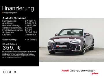 A5 Cabrio S line 40 TFSI Navi, Parken, Matrix