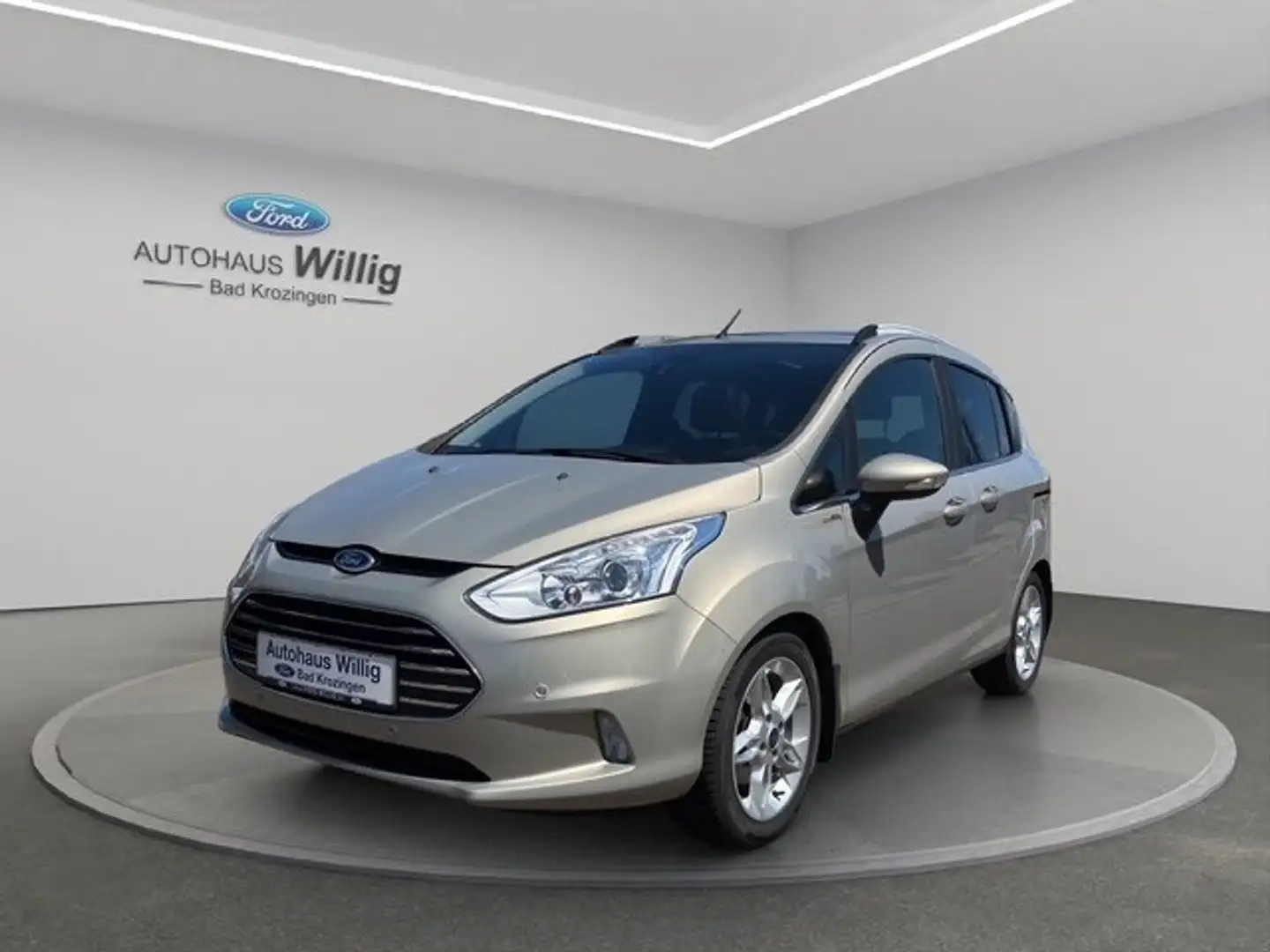 Ford B-Max Individual  LEDER / KLIMAAUTOMATIK / TEMPOMAT Бежевый  - 1