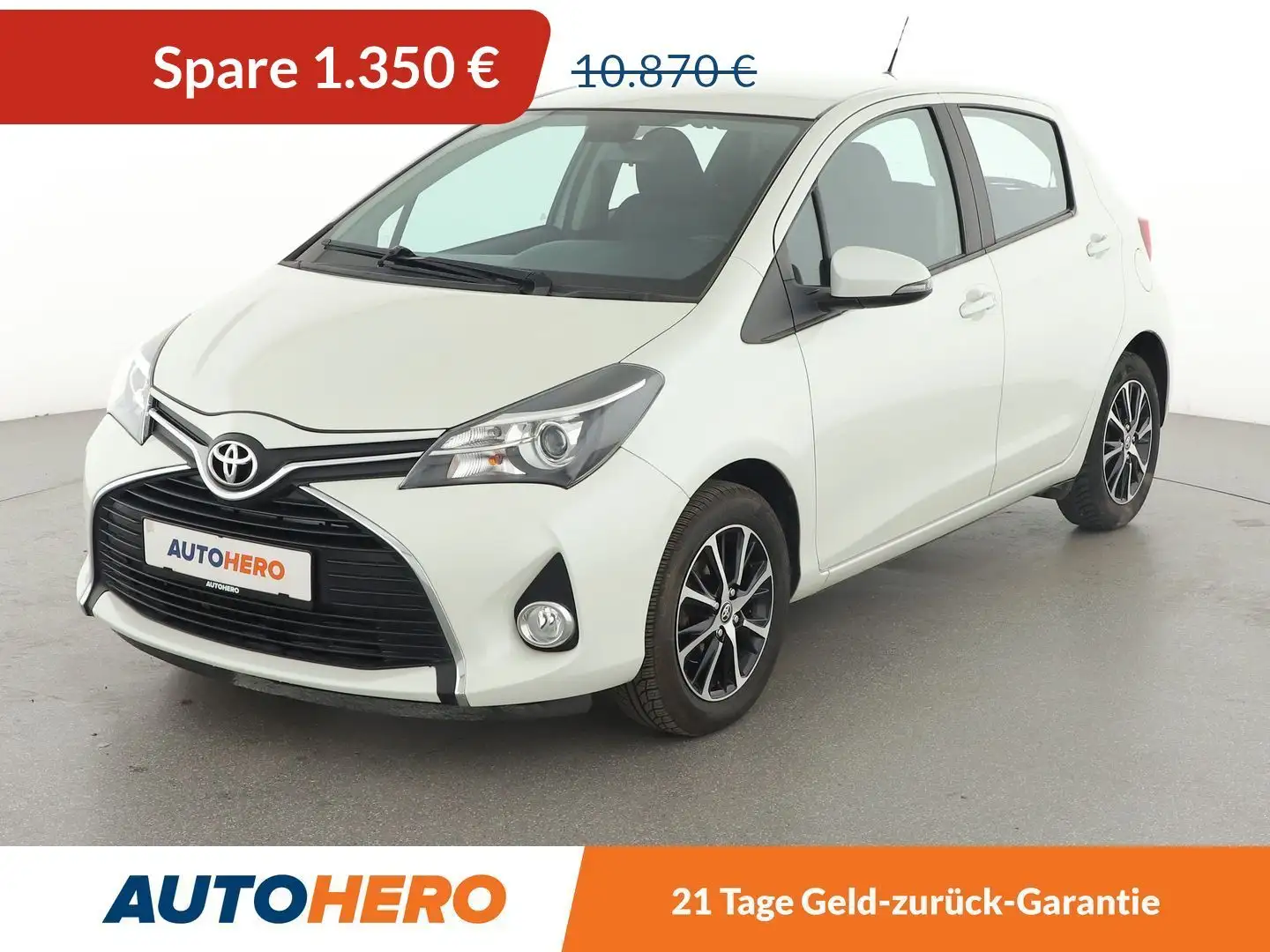 Toyota Yaris 1.33 Dual VVT-i Comfort*CAM*KLIMA*GARANTIE* Blanc - 1
