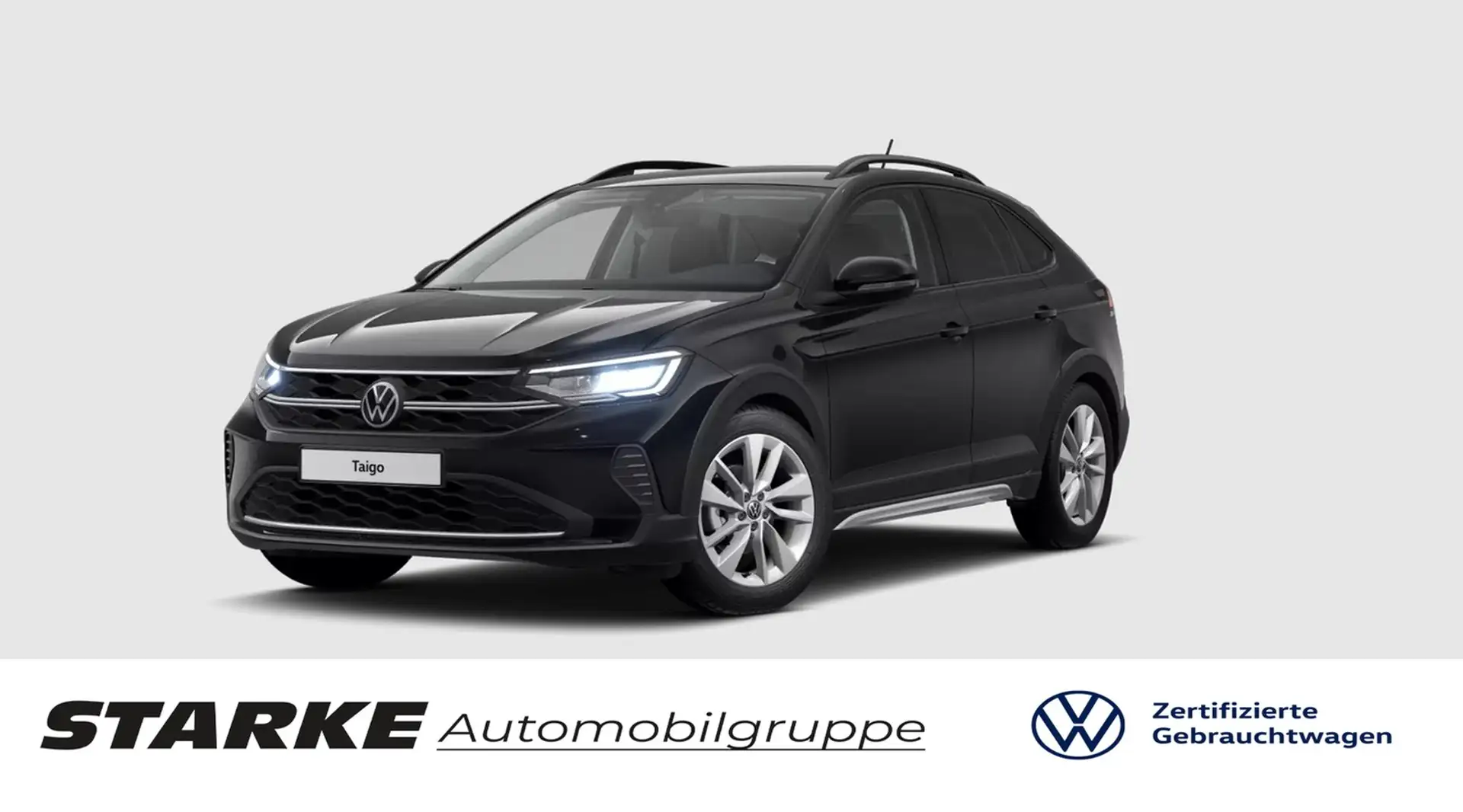 Volkswagen Taigo 1.0 TSI DSG Life Schwarz - 1