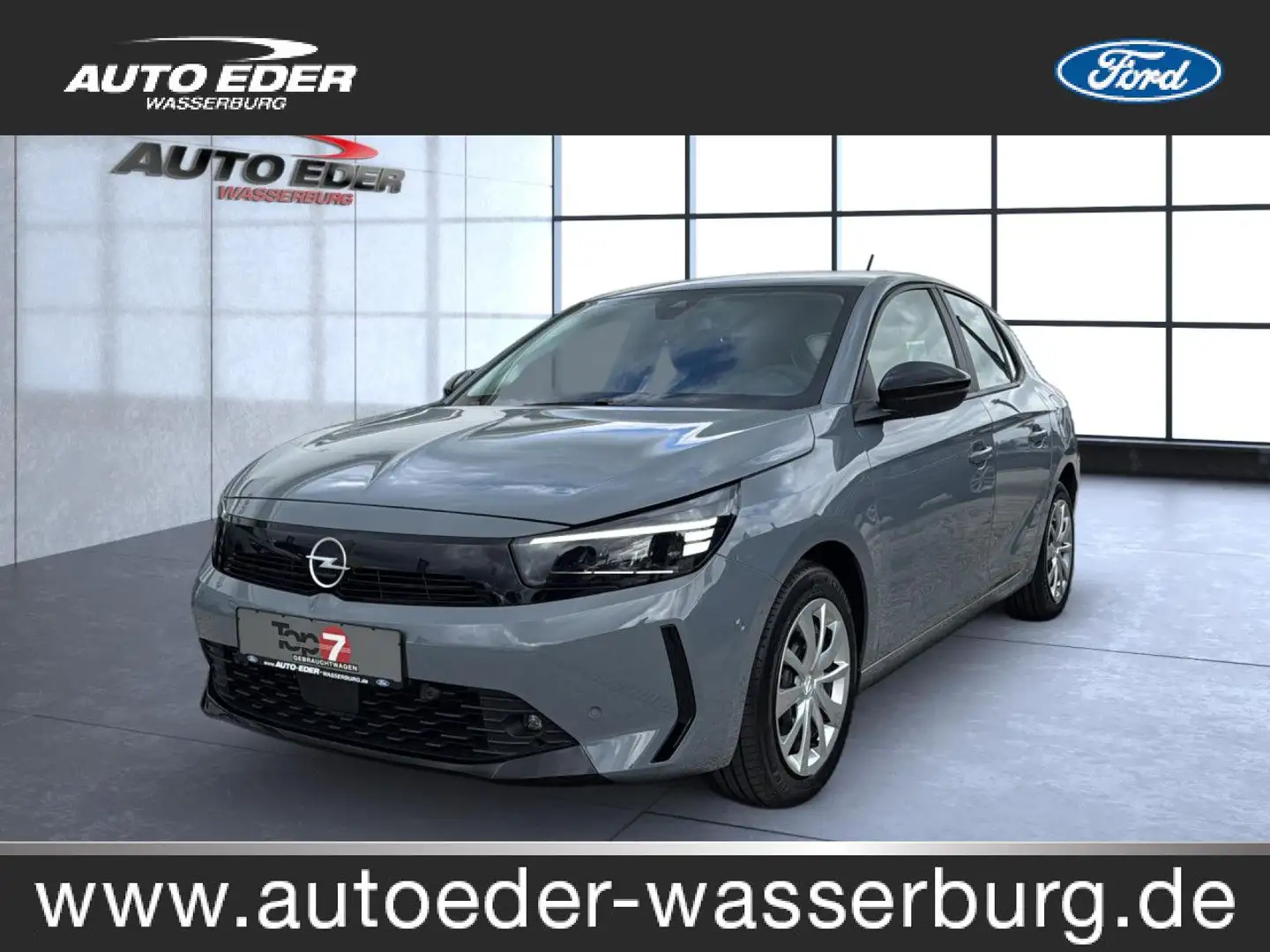 Opel Corsa Edition 1.2 Turbo Bluetooth Klima Grau - 1