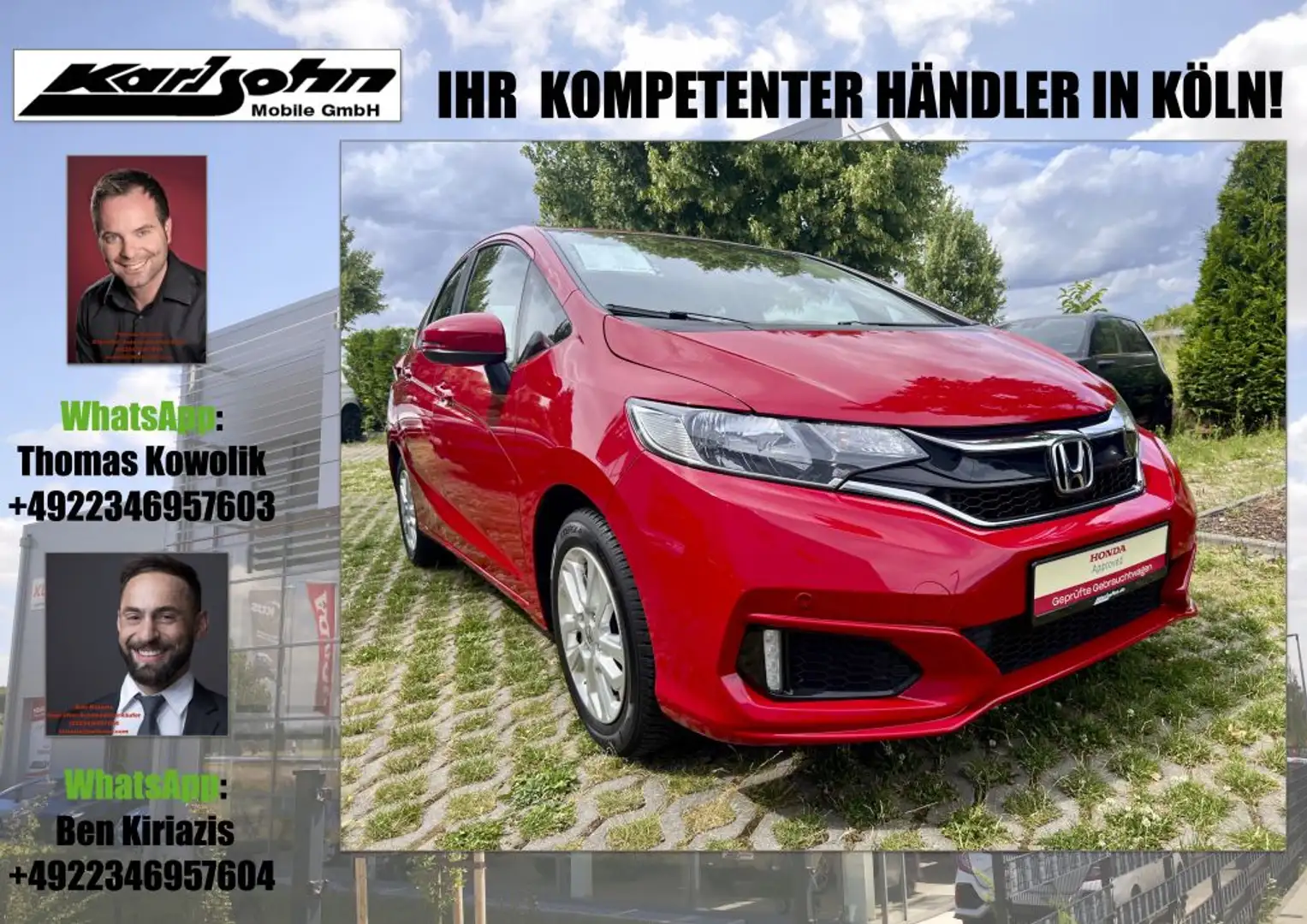 Honda Jazz 1.3 i-VTEC Comfort Rot - 1