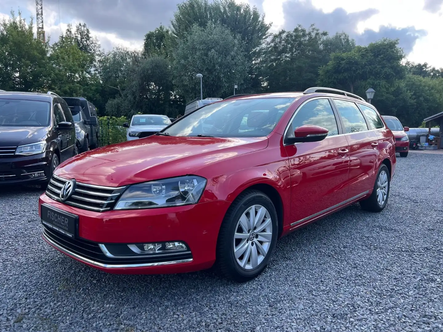 Volkswagen Passat Variant 1,4 TSI Passat Variant+DSG+KLIMA+TÜV NEU+ Rot - 1