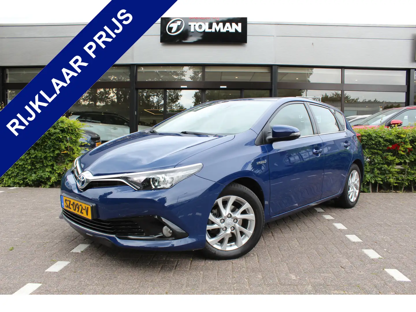 Toyota Auris 1.8 Hybrid Energy | Rijklaar | Trekhaak | Navi | C Blauw - 1