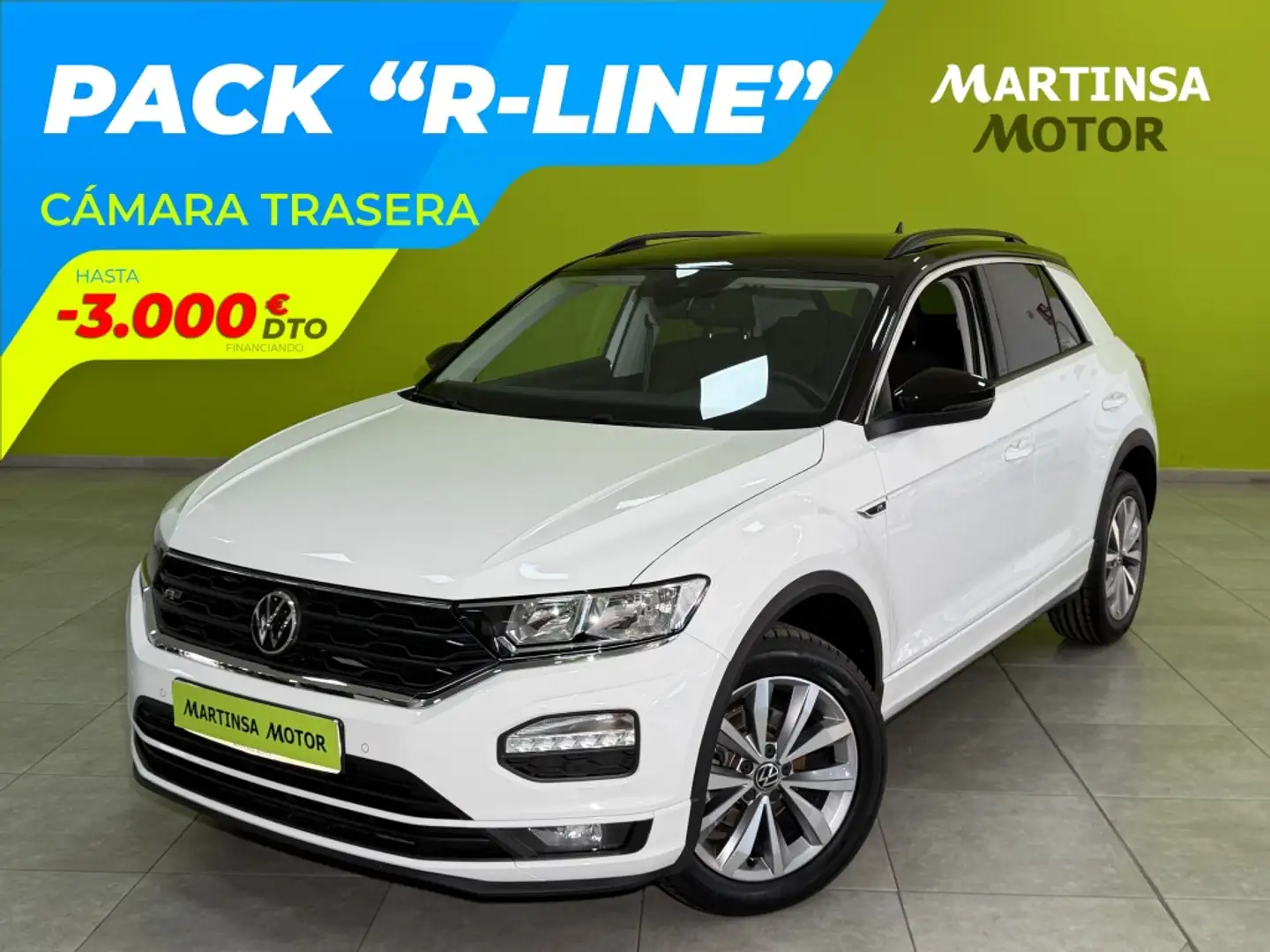 Volkswagen T-Roc 1.0 TSI Advance R-line 81kW Blanco - 1