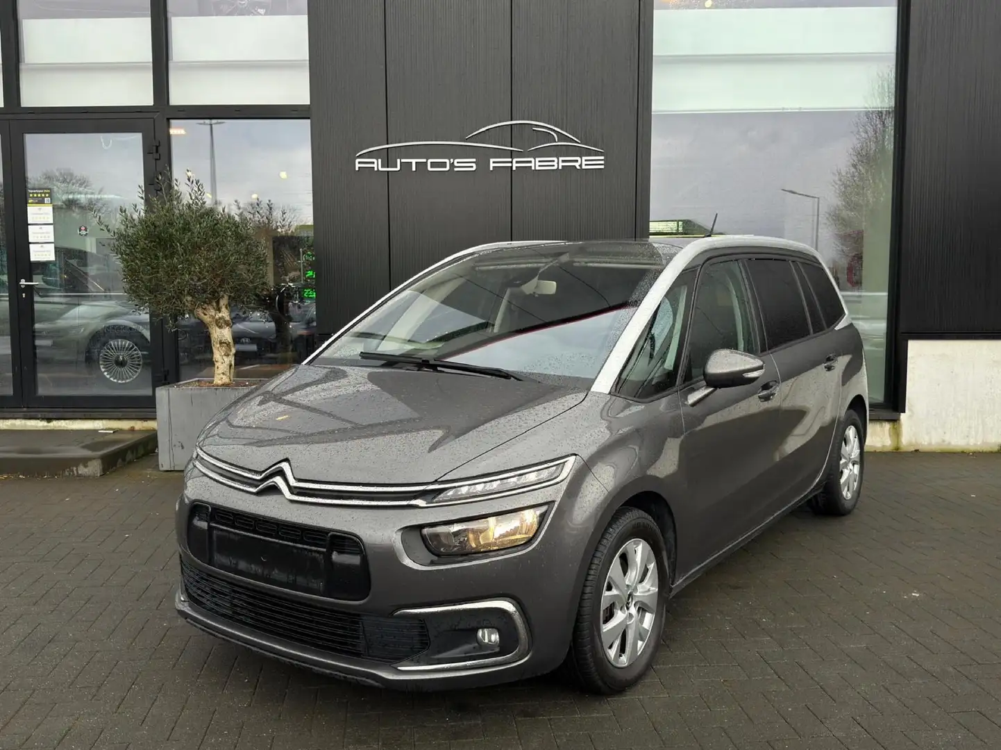 Citroen C4 Picasso 1.2 I Benzine  GPS Camera Alu velgen 86000km Gris - 1