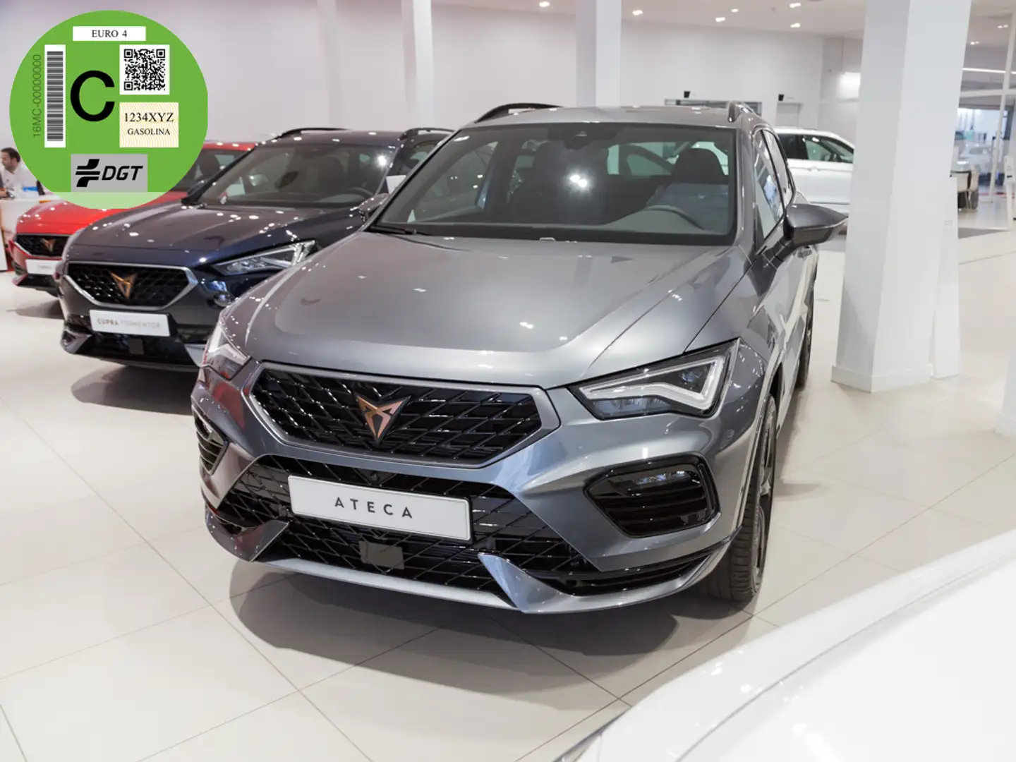 CUPRA Ateca 2.0 TSI IMPULSE 300 DSG 4Drive Gris - 1