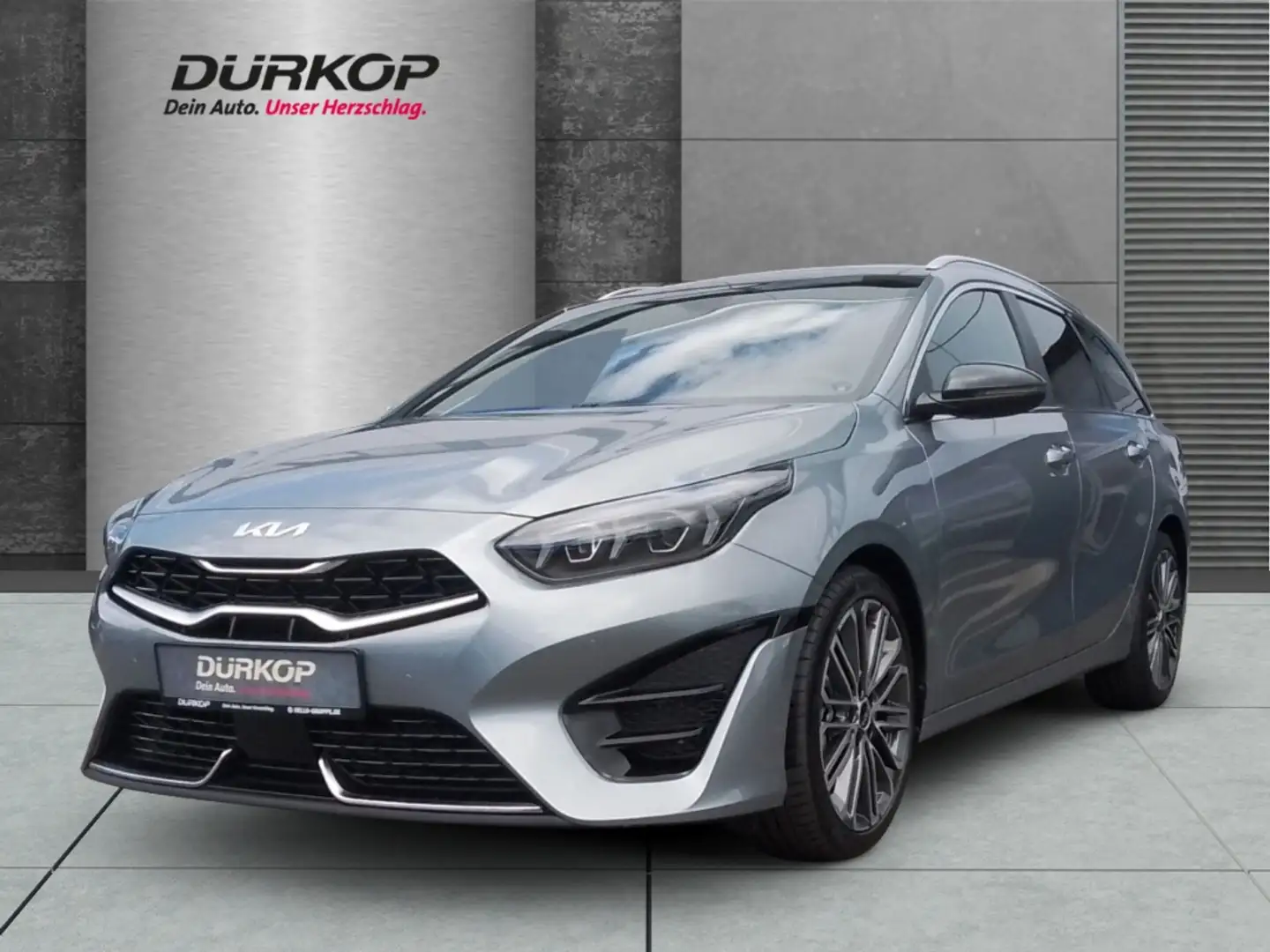 Kia Ceed SW / cee'd SW GT Line 1.5T DCT7 Technologie-Paket Leder Performa Argent - 1