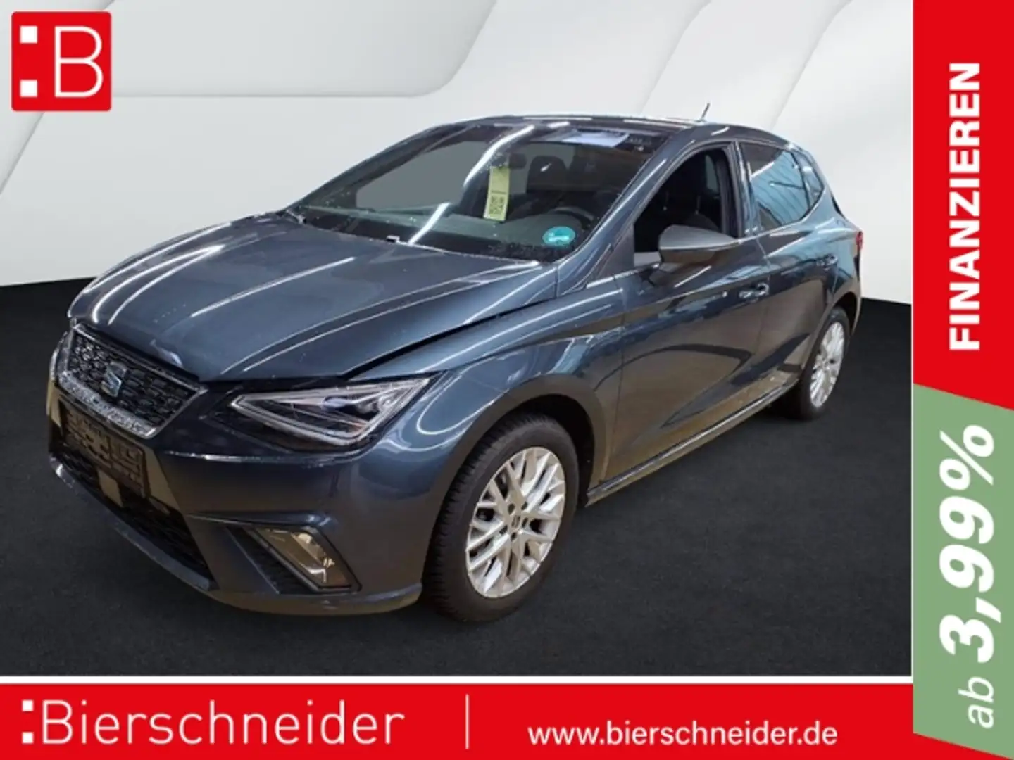 SEAT Ibiza 1.0 TSI DSG Xcellence ALCANTARA NAVI REAR SHZ Grau - 1
