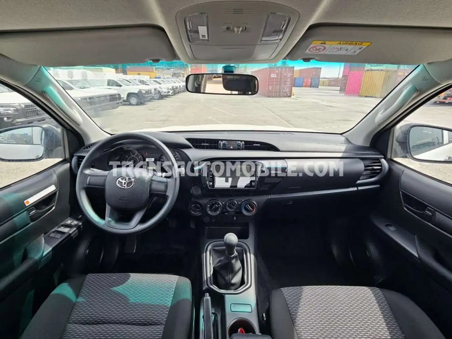 Toyota Hilux Pick-up double cabin Medium - EXPORT OUT EU TROPICAL VERSION - EXPORT OUT EU TROPICAL VERSION Blanc - 2