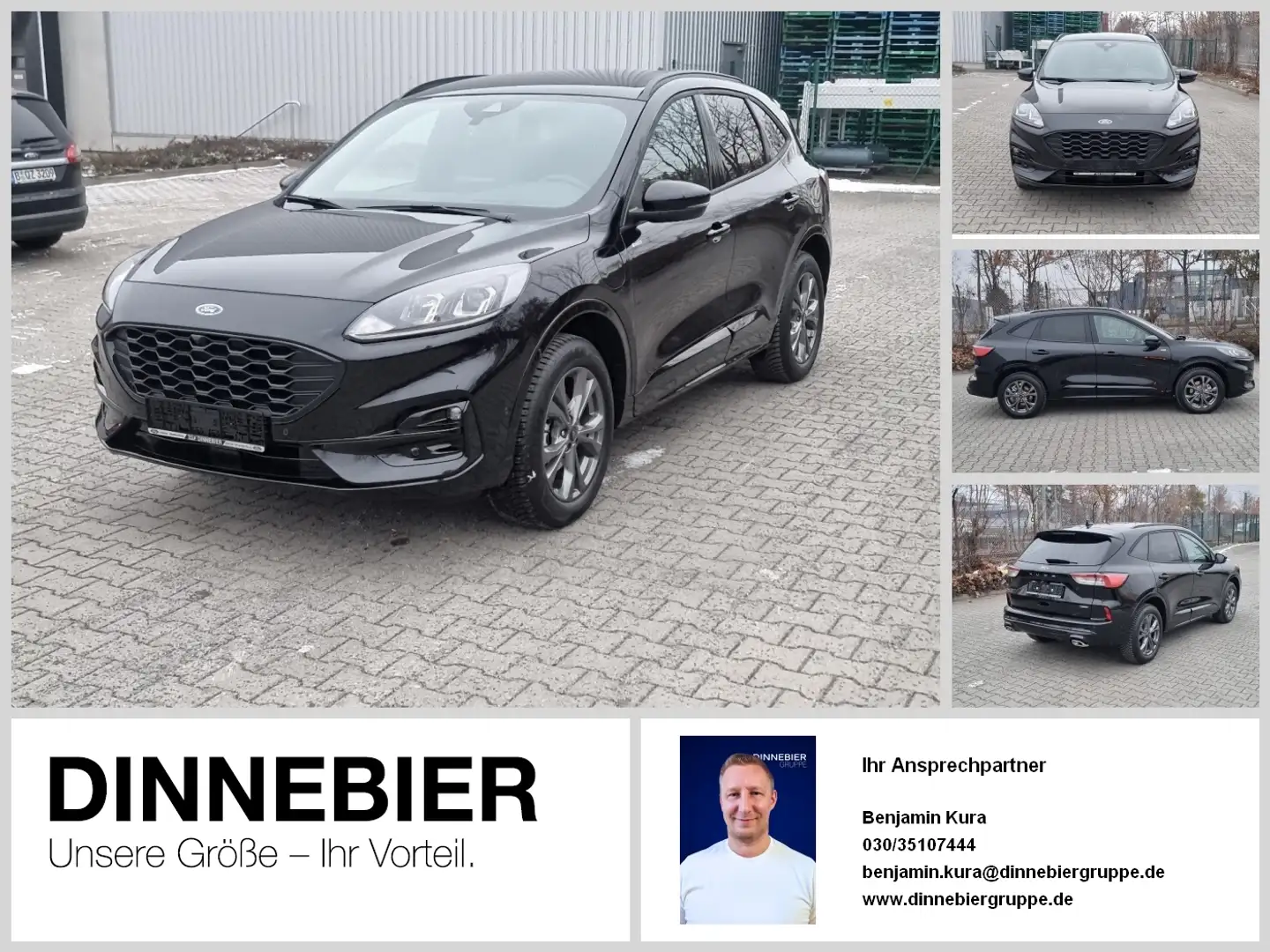 Ford Kuga ST-Line Navigation+Kamera+Winterpaket Noir - 1