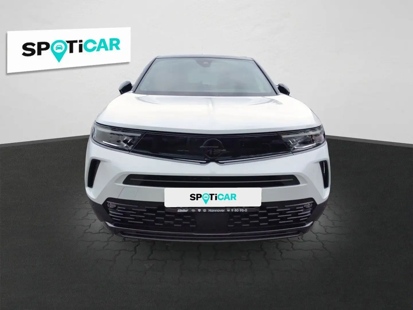 Opel Mokka GS Line 1.2 Turbo Hybrid Nav,Parkpilot,RFK Weiß - 2