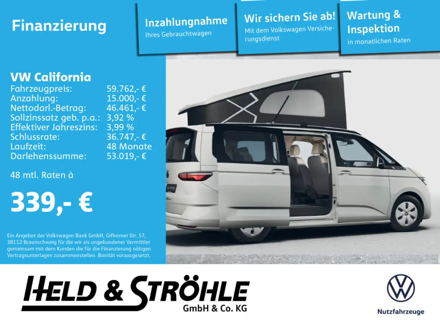 Volkswagen beach tour,Bestellfzg.5Jahre Garantie Blanc - 1
