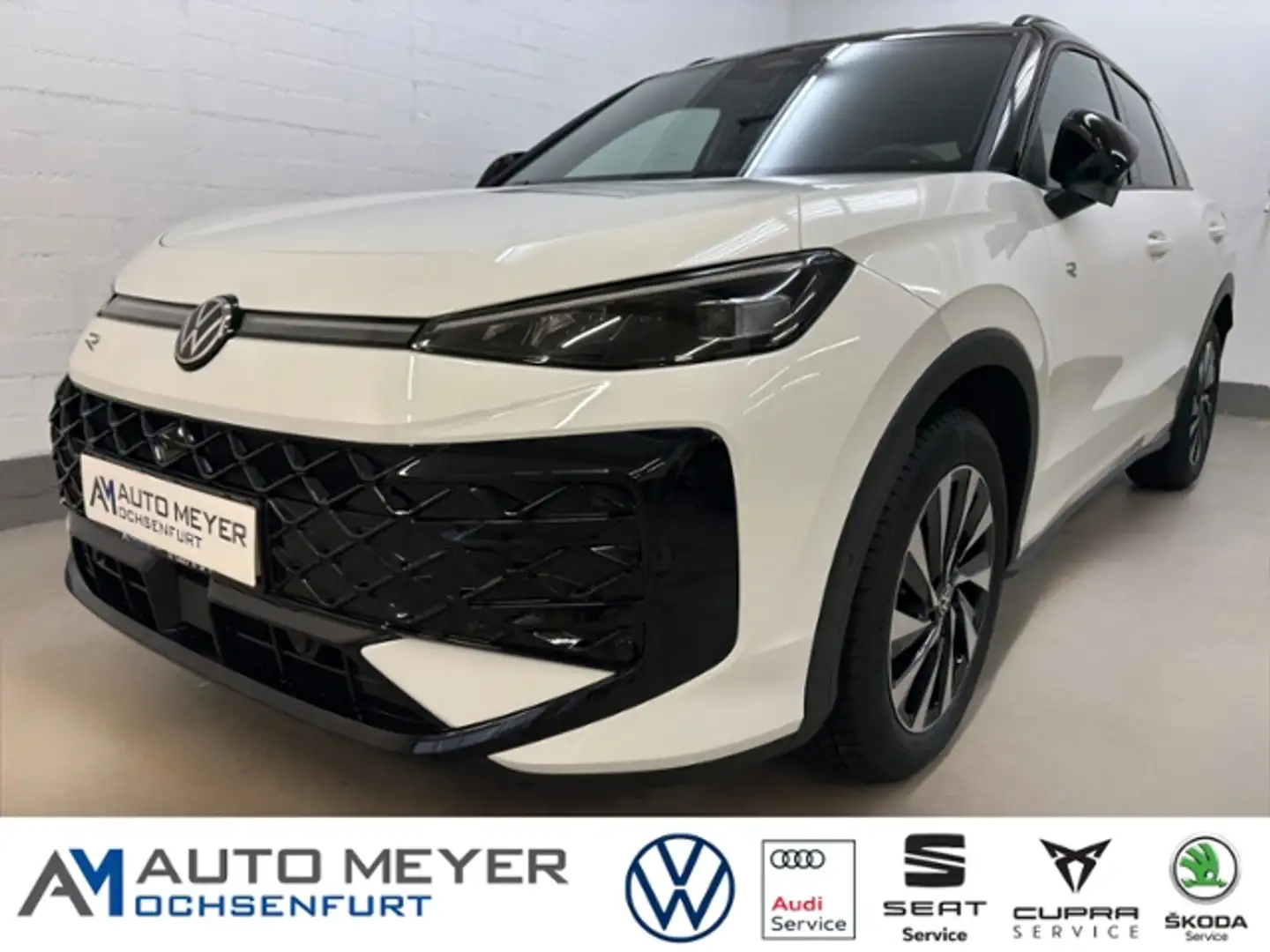 Volkswagen T-Roc R-Line 1.5 eTSI DSG Navi HUD IQ.Light Paket Black Blanc - 1