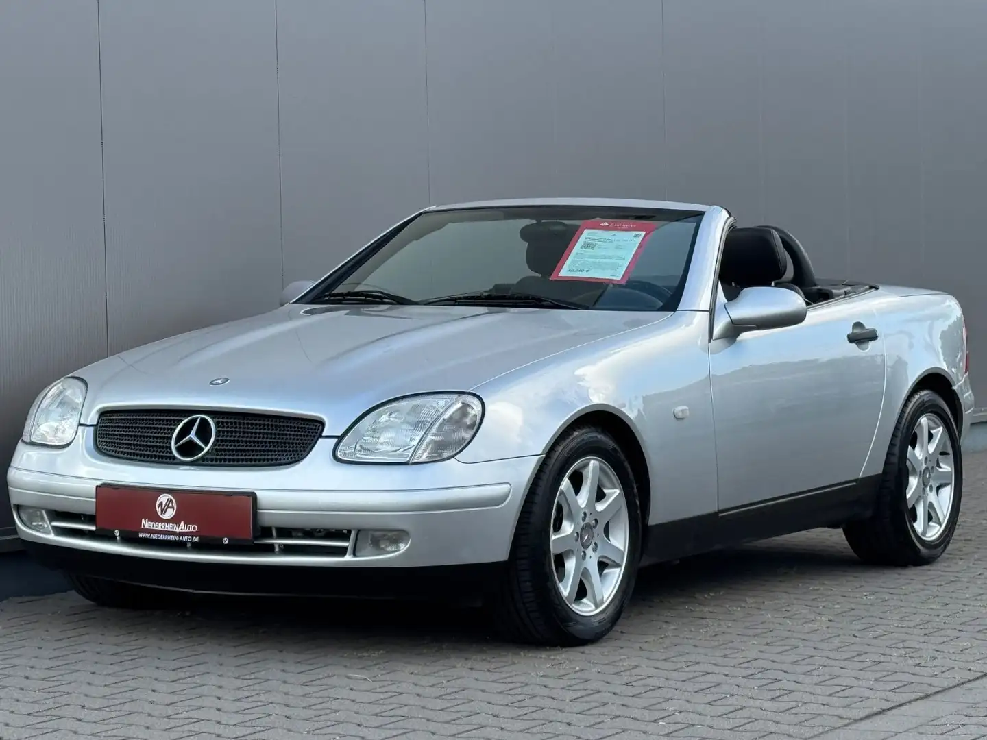 Mercedes-Benz SLK 230 K Aut. Leder Klima Tempo nur 58000km TOP Silber - 1