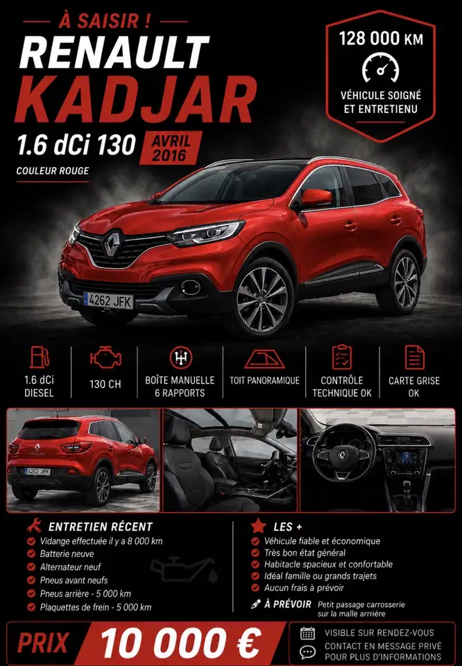 Renault Kadjar dCi 130 Energy Intens