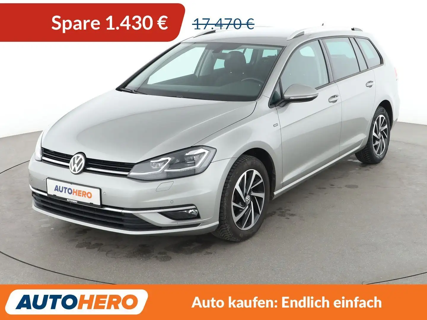 Volkswagen Golf 2.0 TDI Join *NAVI*PDC*LED*SHZ* Silber - 1