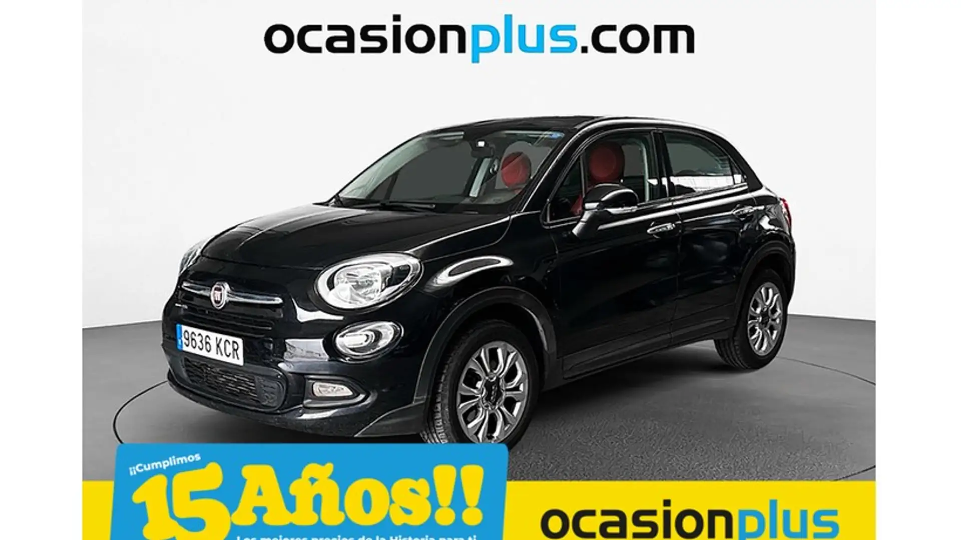 Fiat 500X 1.3Mjt Pop Star 4x2 70kW Noir - 1