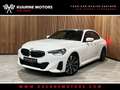 BMW 218 iA Coupé Alu18"/Led/Gps/VerwZet *2j garantie* Blanc - thumbnail 3