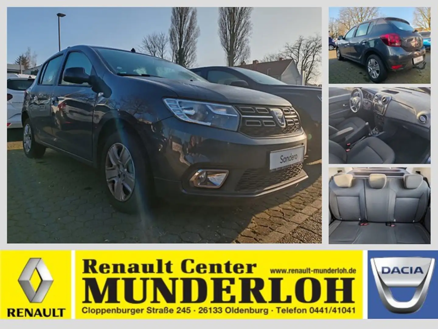 Dacia Sandero Comfort Šedá - 1