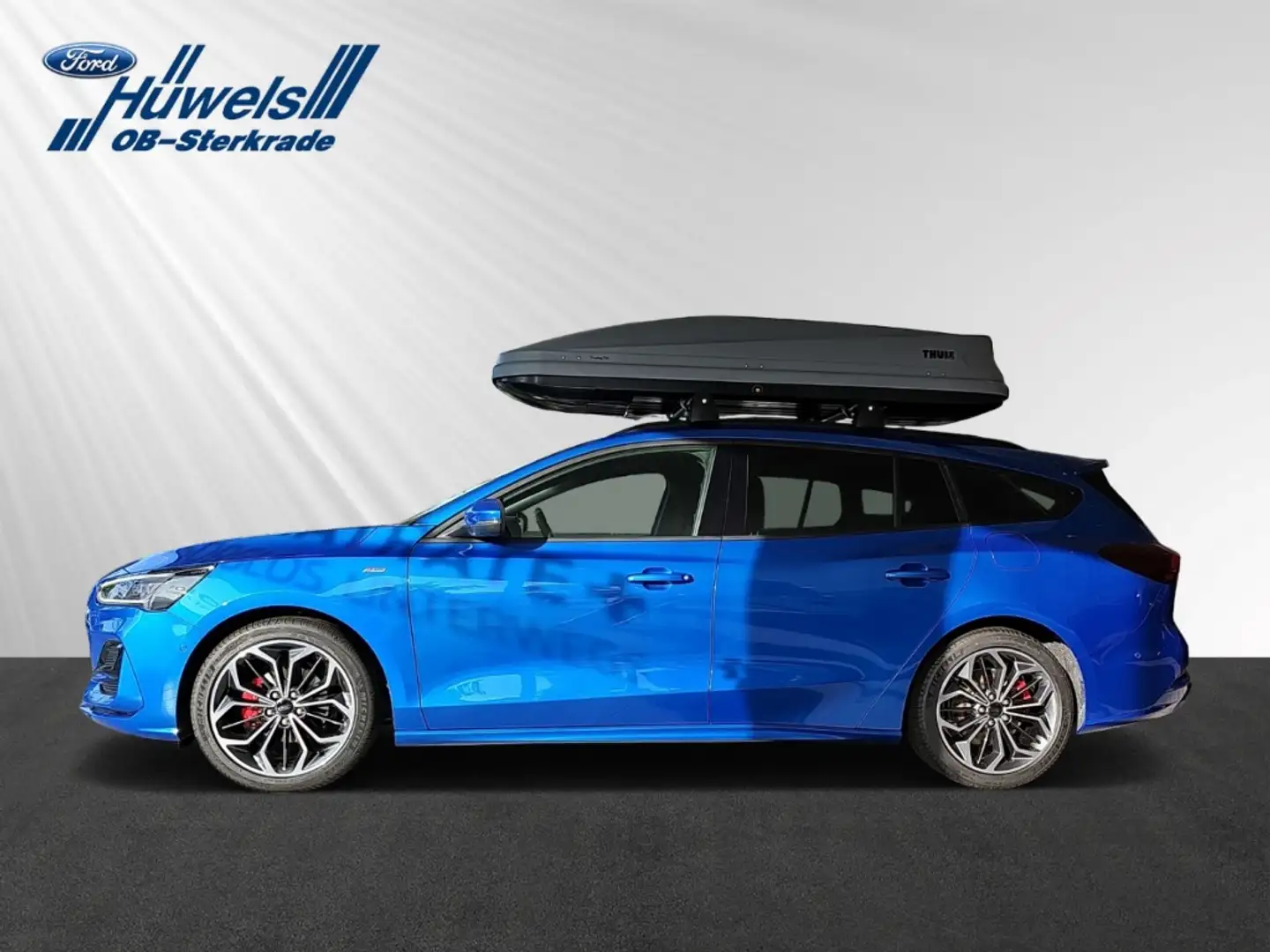 Ford Focus Turnier ST-Line X 1.0 EcoBoost MHEV +LED+NAVI+SZH+ Blau - 2
