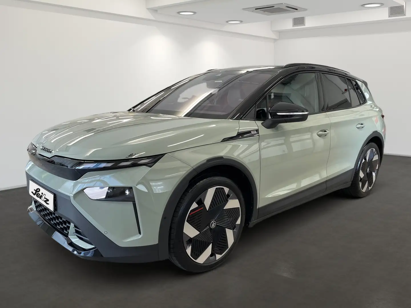 Skoda Elroq 85 First Edition II. *AHK*HEAD-UP*NAVI* Grün - 2