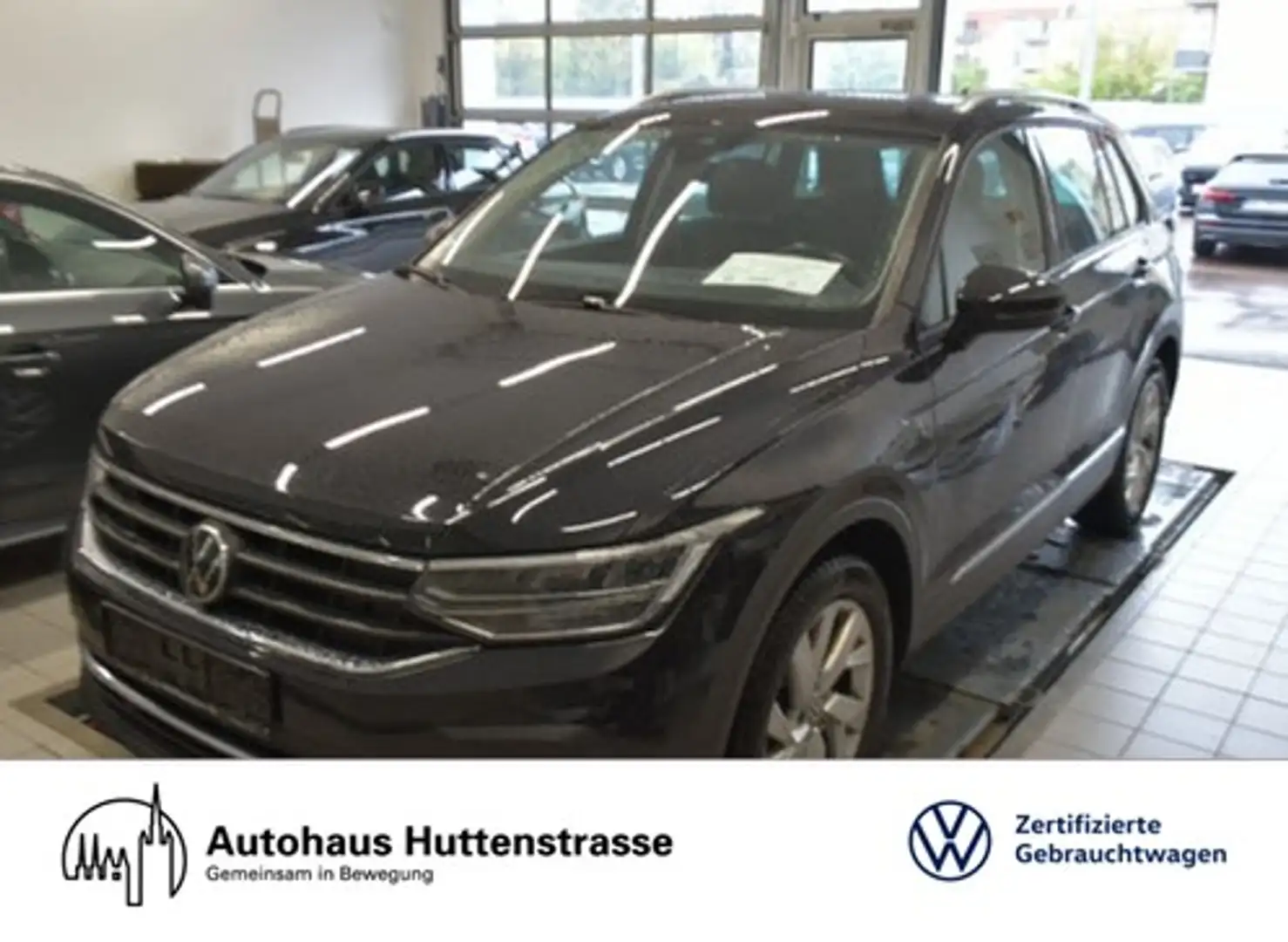 Volkswagen Tiguan 1.5 TSI Life eKLAPPE ACC NAVI LED APP Schwarz - 1