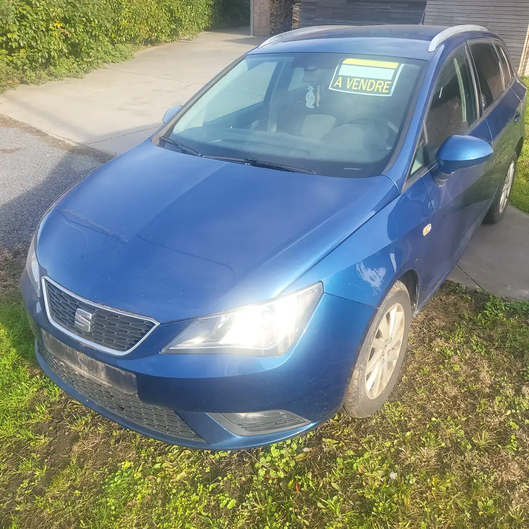 SEAT Ibiza Ibiza ST 1.6 CR TDi Style Très bon état Bleu - 1