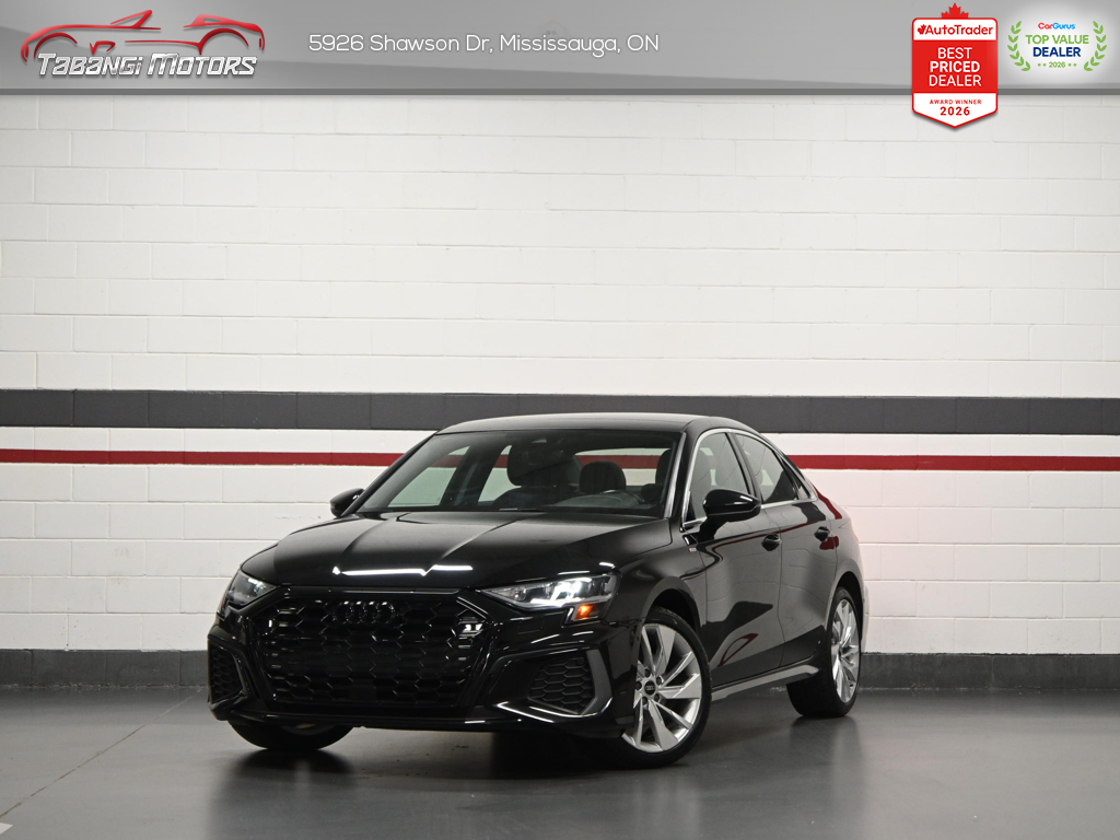 2022 Audi A3 Progressiv  S-Line Sunroof Heated Seats Ambient Light — снимка 1