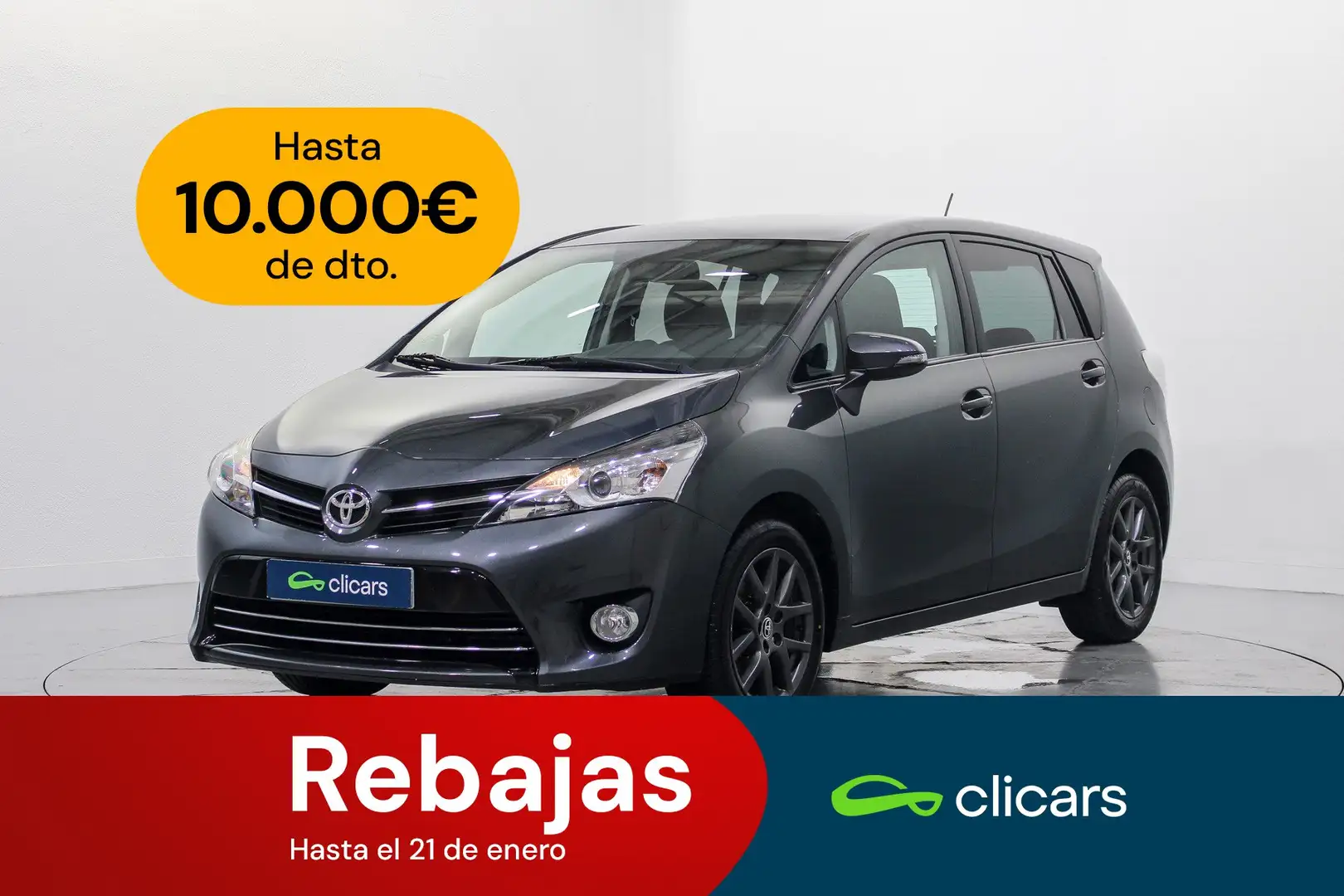 Toyota Verso 130 Advance 5pl. Gris - 1