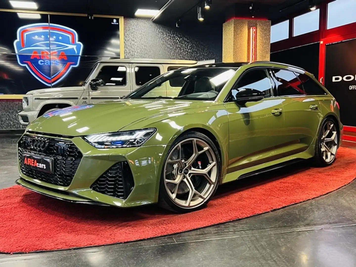 Audi RS6 Avant Performance HUD B&O PANO 22Z SP.ABG Grün - 1