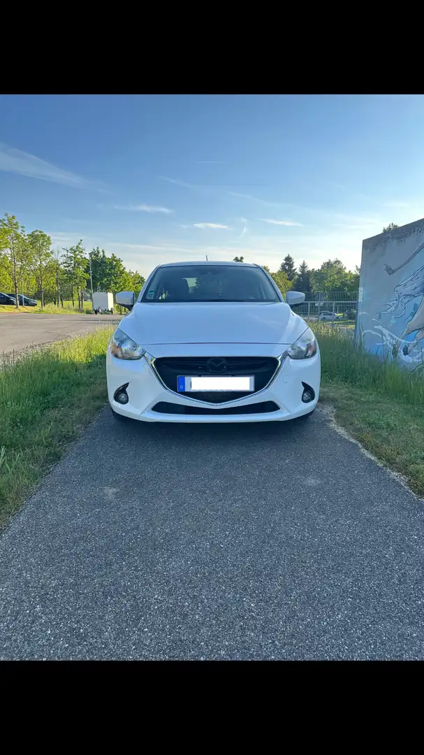 Mazda 2 Exclusive-Line Blanc - 2