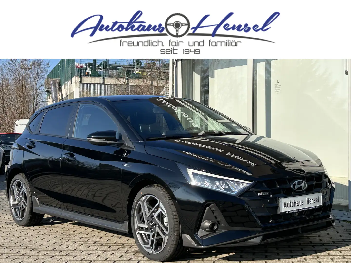 Hyundai i20 1.0 T-GDi DCT N-Line Assis.-Paket Smart-Paket Bose Schwarz - 1