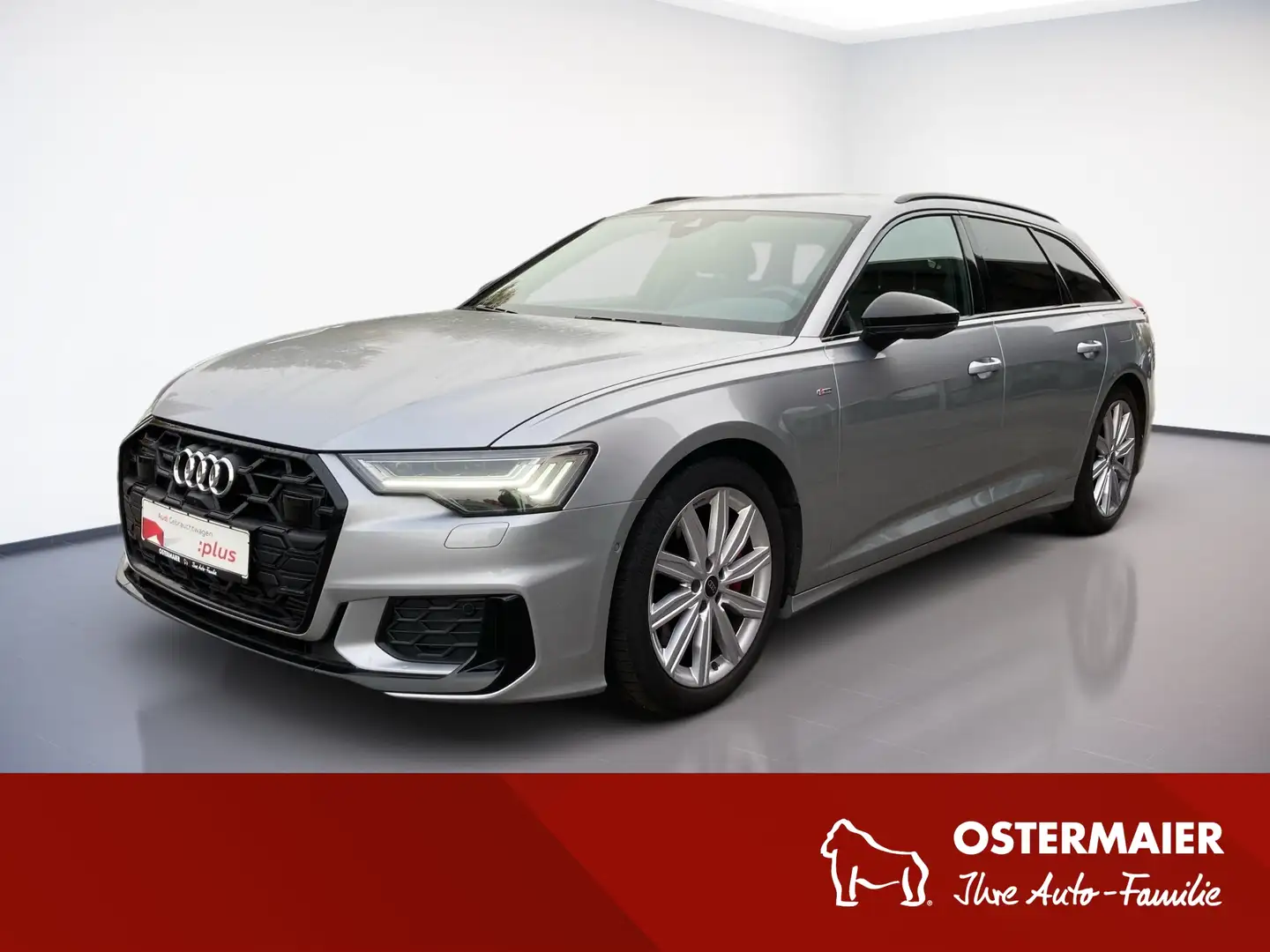 Audi A6 Avant S-LINE 55 TFSIe QUATTRO NP:94tEUR! AHK.B&O.H Silber - 1
