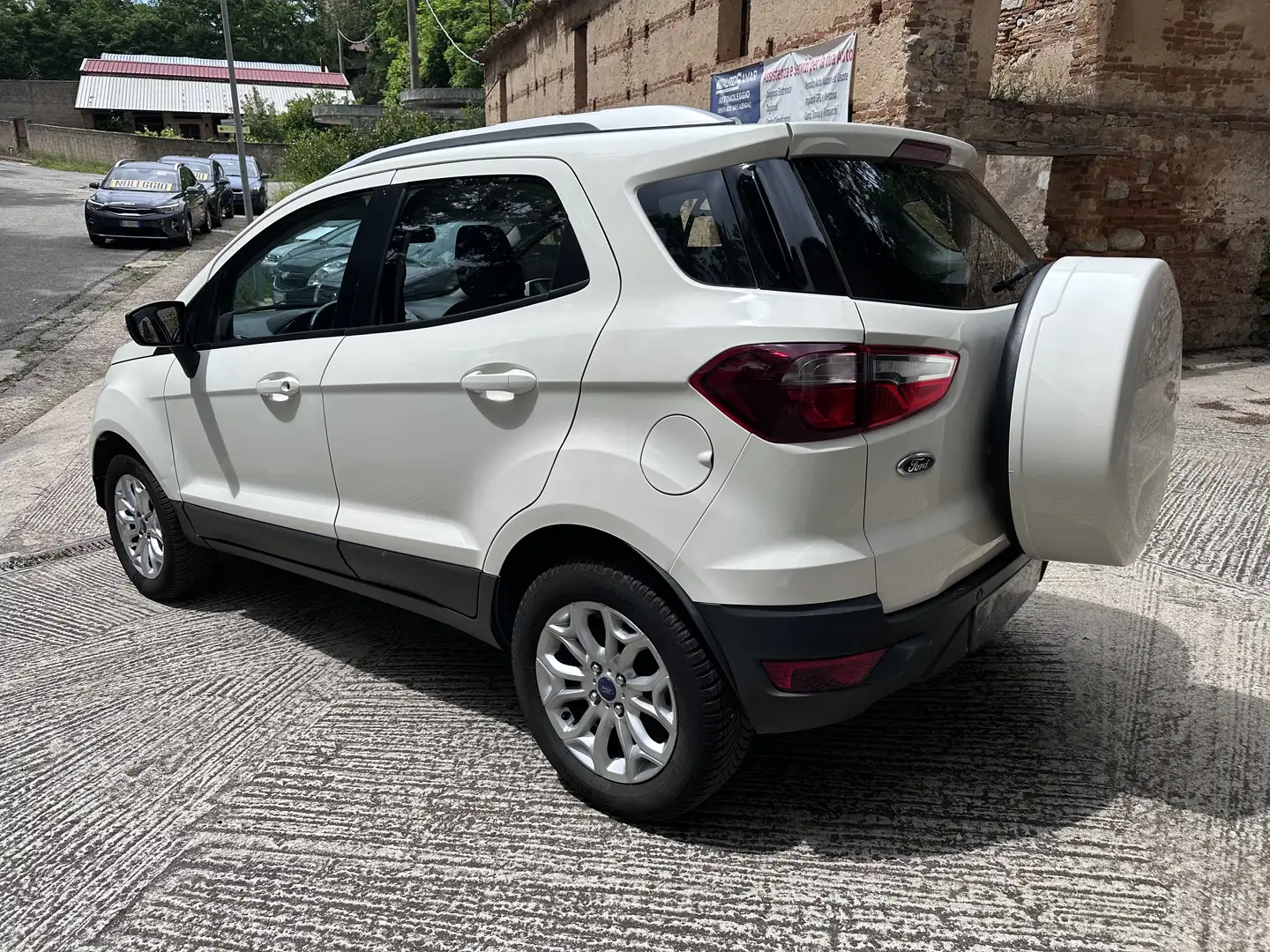 Ford EcoSport EcoSport 1.5 tdci Titanium 90cv Blanc - 2