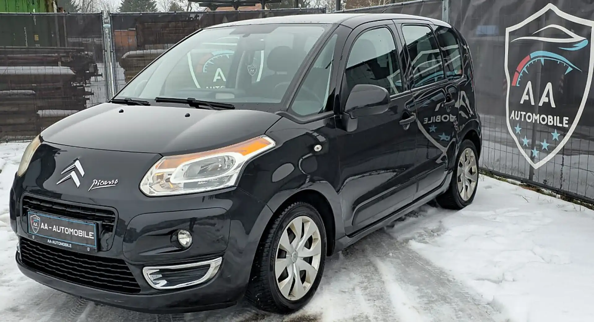 Citroen C3 Picasso 1,6 HDi 90 Comfort Airdream Schwarz - 1