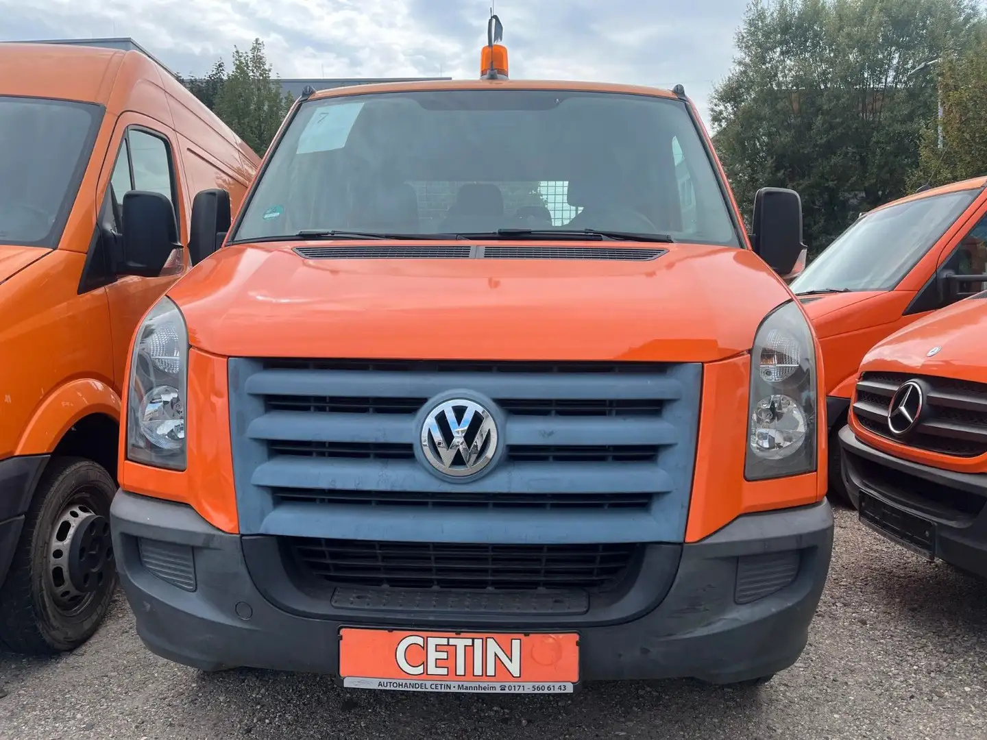 Volkswagen Crafter Pritsche 50 lang L3 Doppelkabine Orange - 1