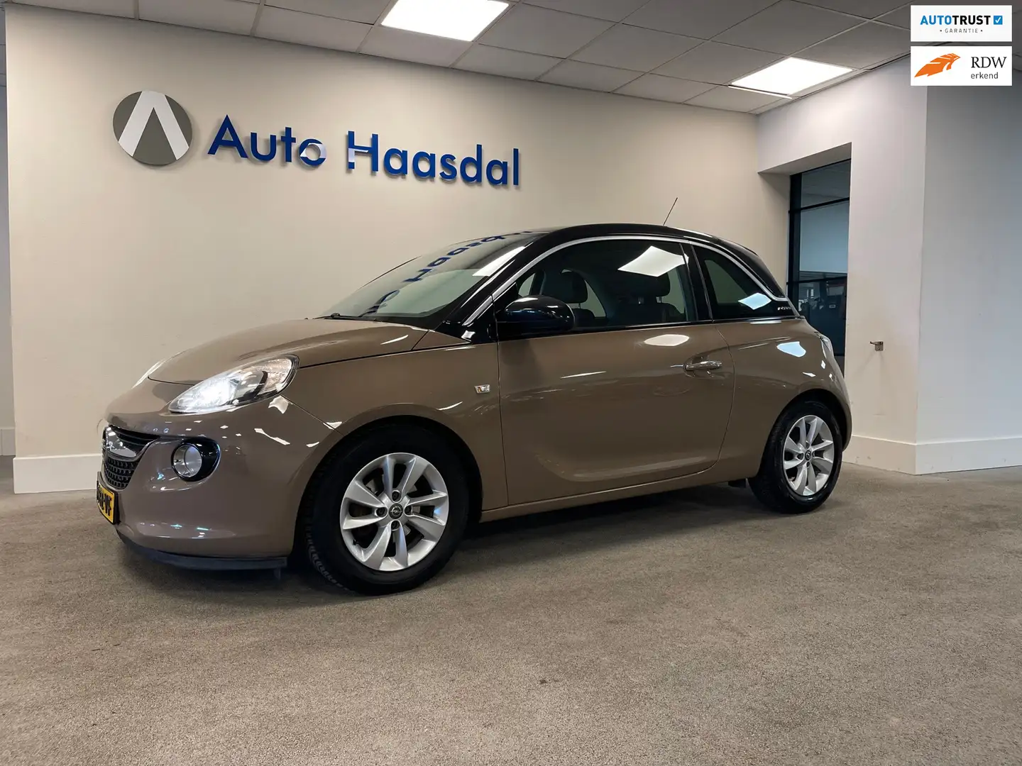 Opel Adam 1.2 Jam|PDC|BLUETOOTH|CRUISE|AIRCO|CAPPUCCINO BRUI Brun - 1