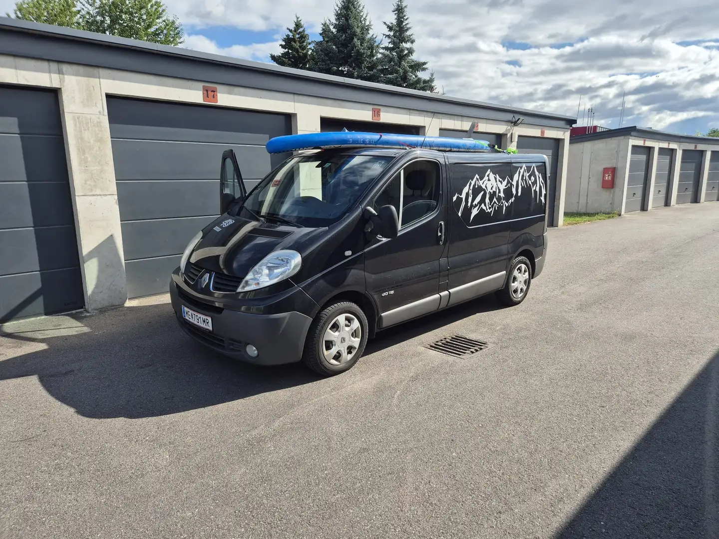 Renault Trafic Camper, Motorradtransporter - 1