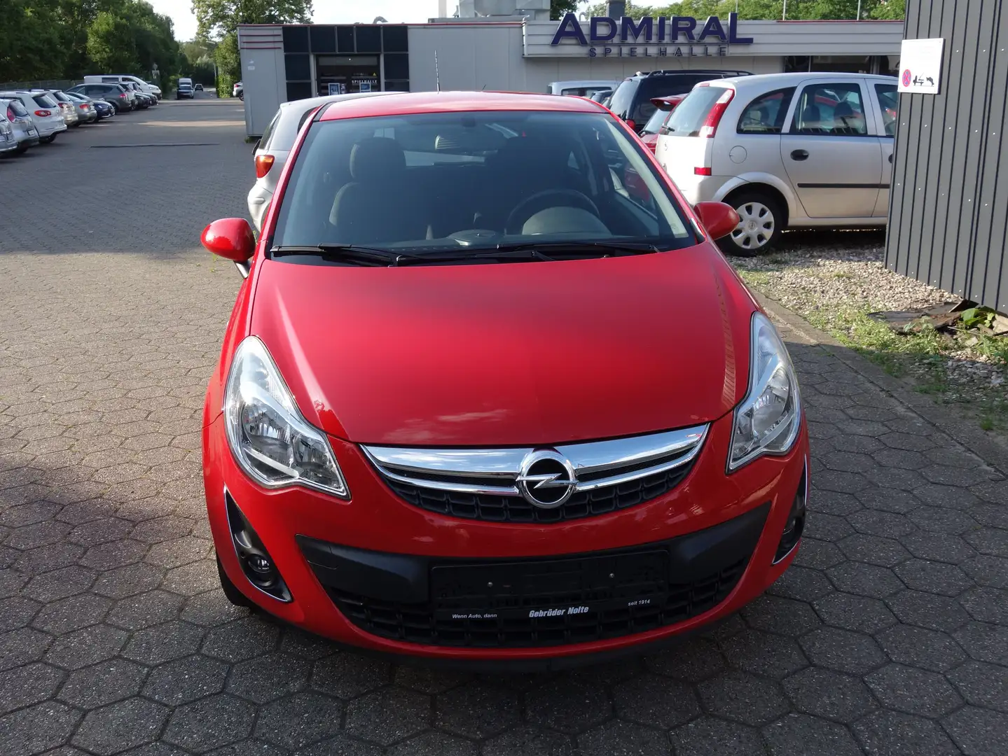 Opel Corsa 1.2 16V ecoFLEX Satellite 1Hand vollscheckheft Rot - 1