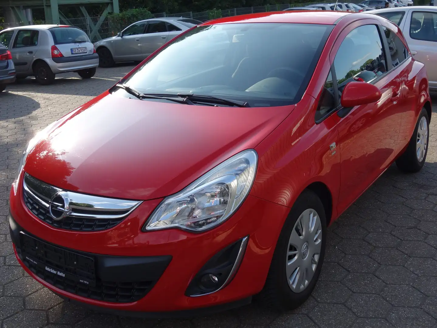 Opel Corsa 1.2 16V ecoFLEX Satellite 1Hand vollscheckheft Rot - 2