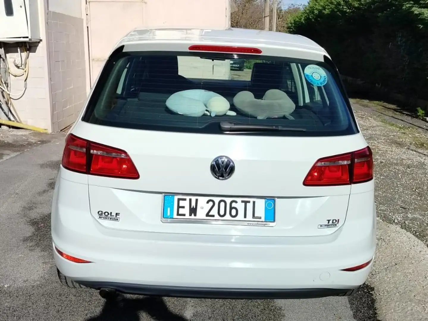 Volkswagen Golf Sportsvan Golf Sportsvan 1.6 tdi Executive 110cv Bianco - 2
