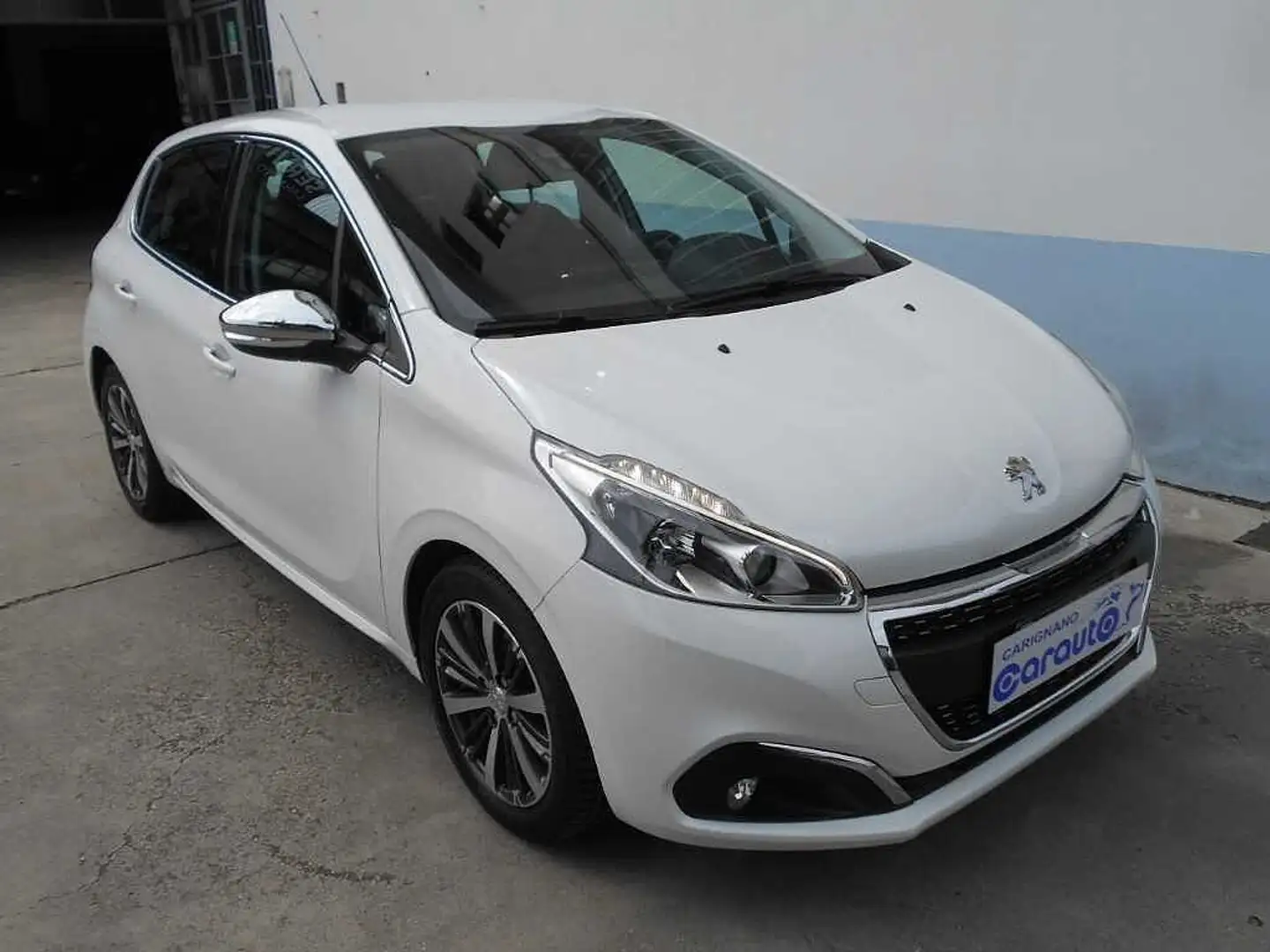 Peugeot 208 1 HDi 100 5p Allure Finanziato Bianco - 1