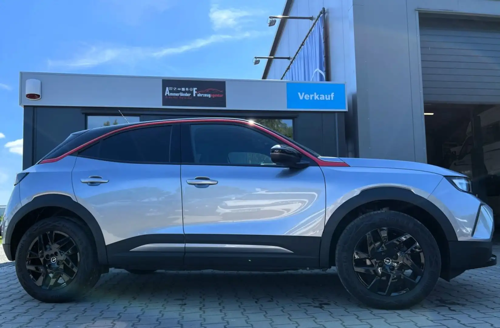 Opel Mokka 1.2 Turbo GS (EURO 6e) GS Line  *NAVI-LED-SHZ-17ZO Gris - 2