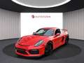Porsche Cayman GT4 981  Clubsport /Chrono/erst 16448km Czerwony - thumbnail 1