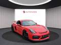Porsche Cayman GT4 981  Clubsport /Chrono/erst 16448km Červená - thumbnail 2